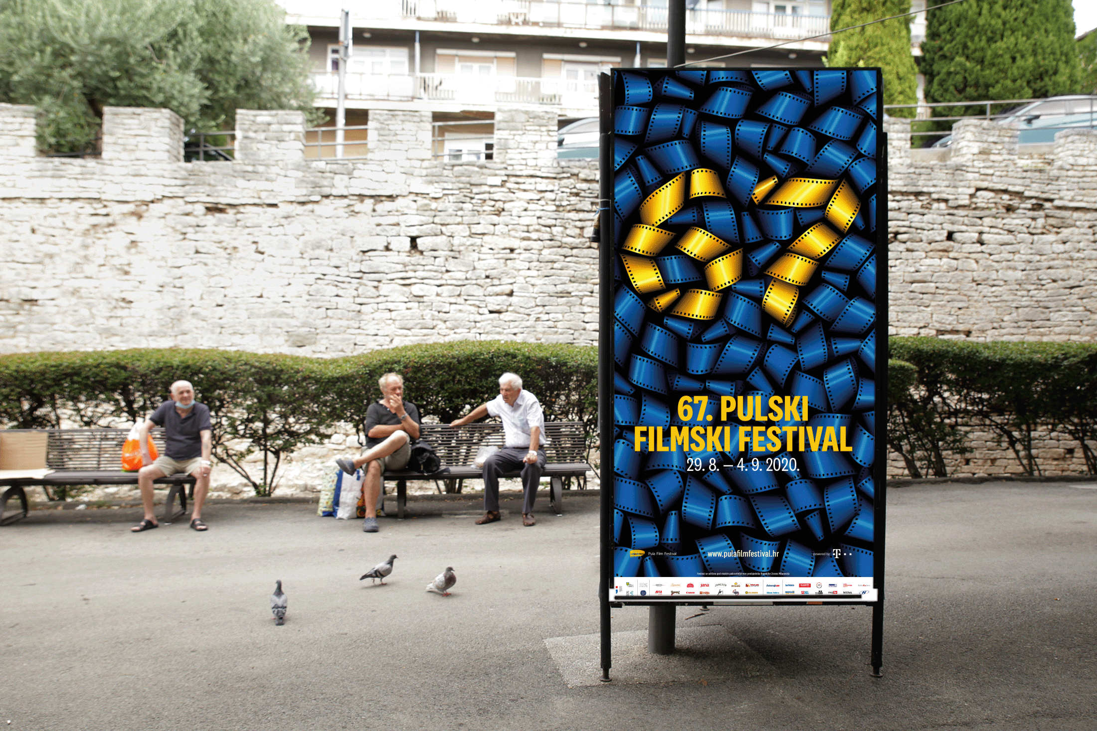 67. pula film festival key visual identity studio dosada duje juric
