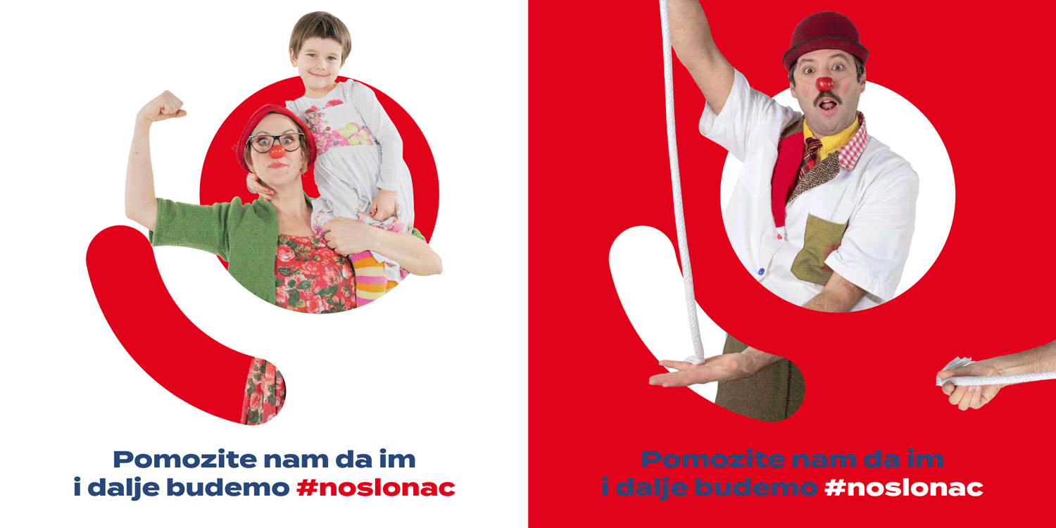 Red nose Clown doctor art direction