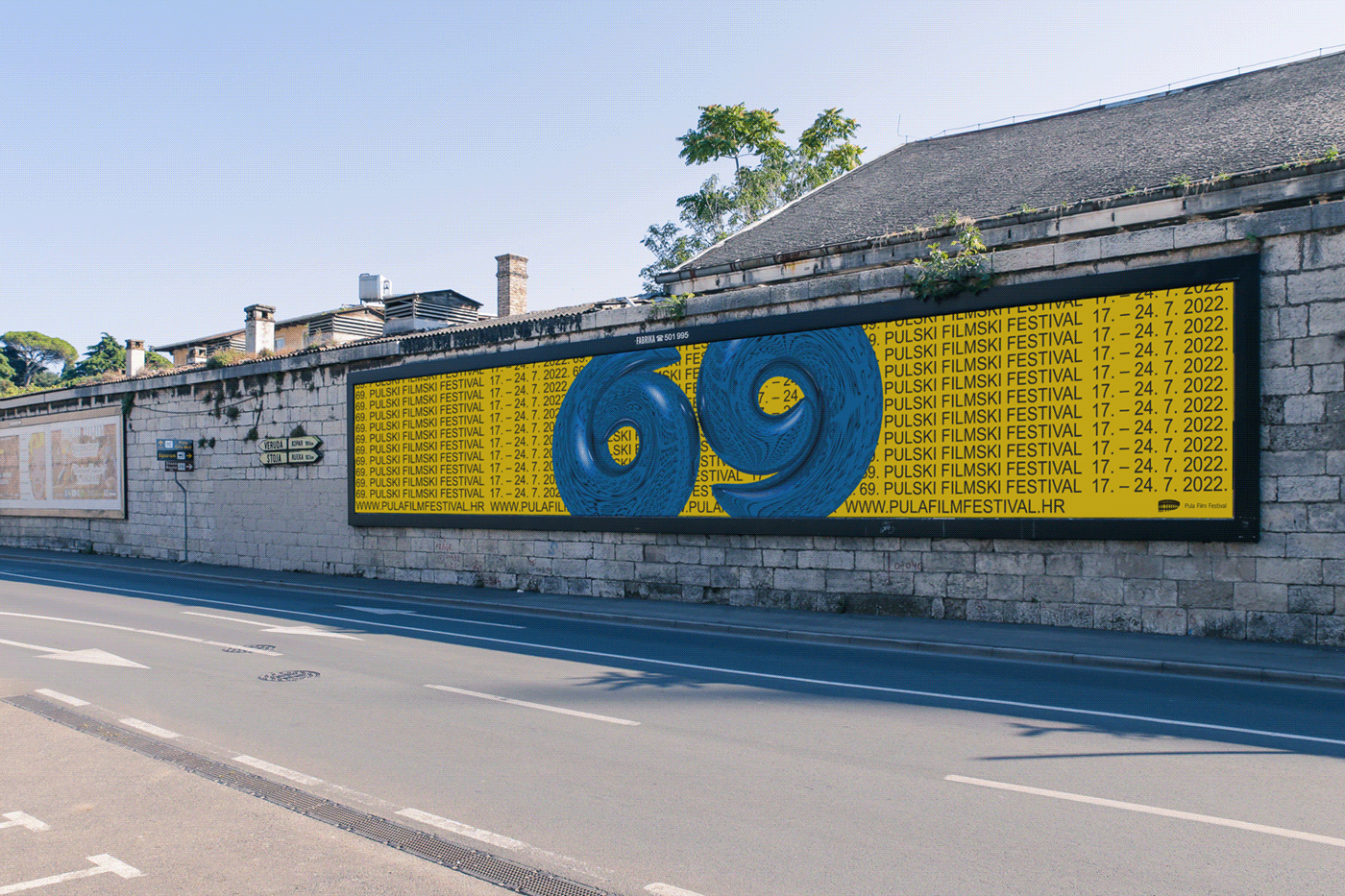69. Pula film Festival billboard
